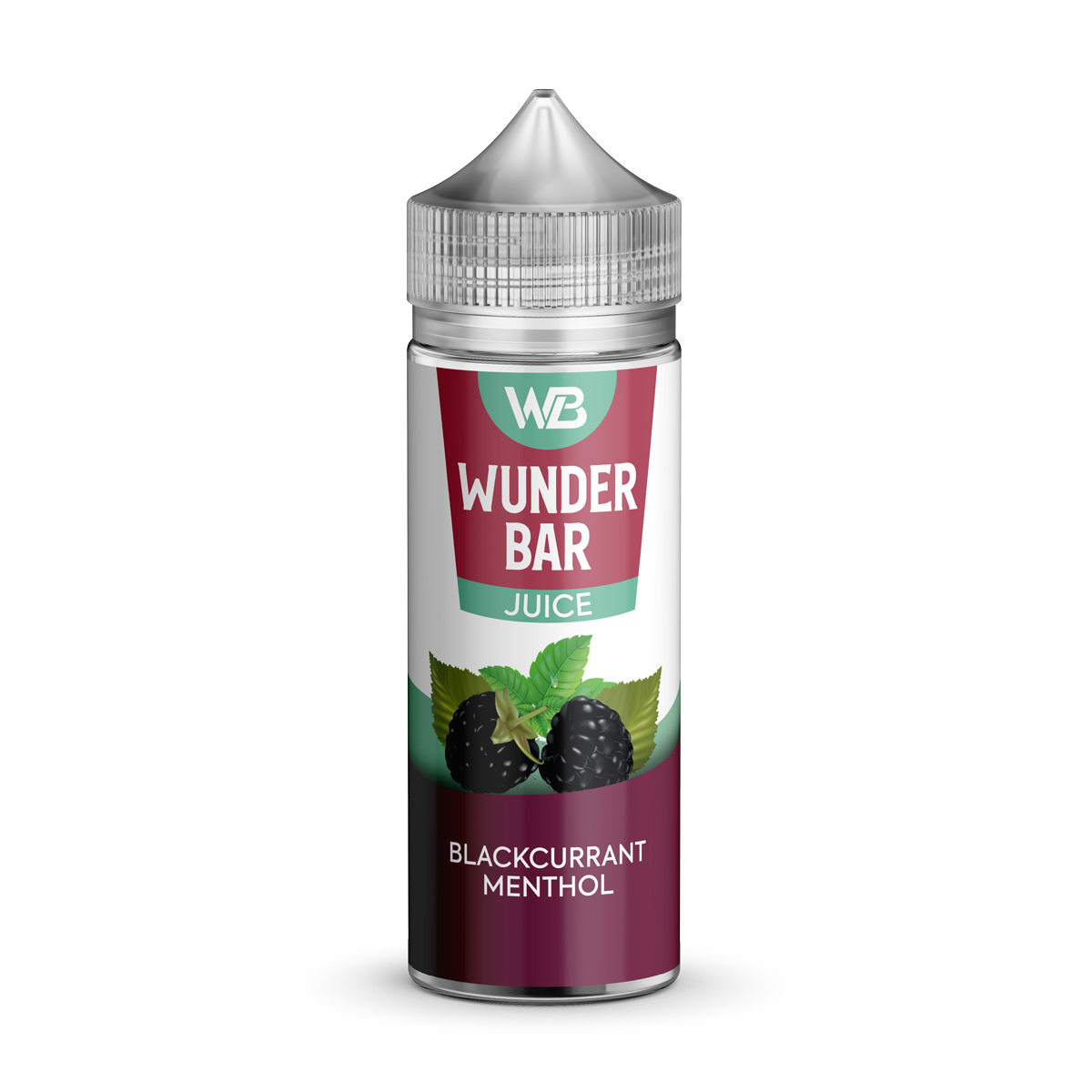Wunderbar Juice 100ml Blackcurrant Menthol