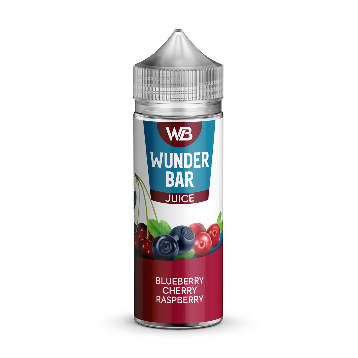 Wunderbar Juice 100ml Blueberry Cherry Raspberry
