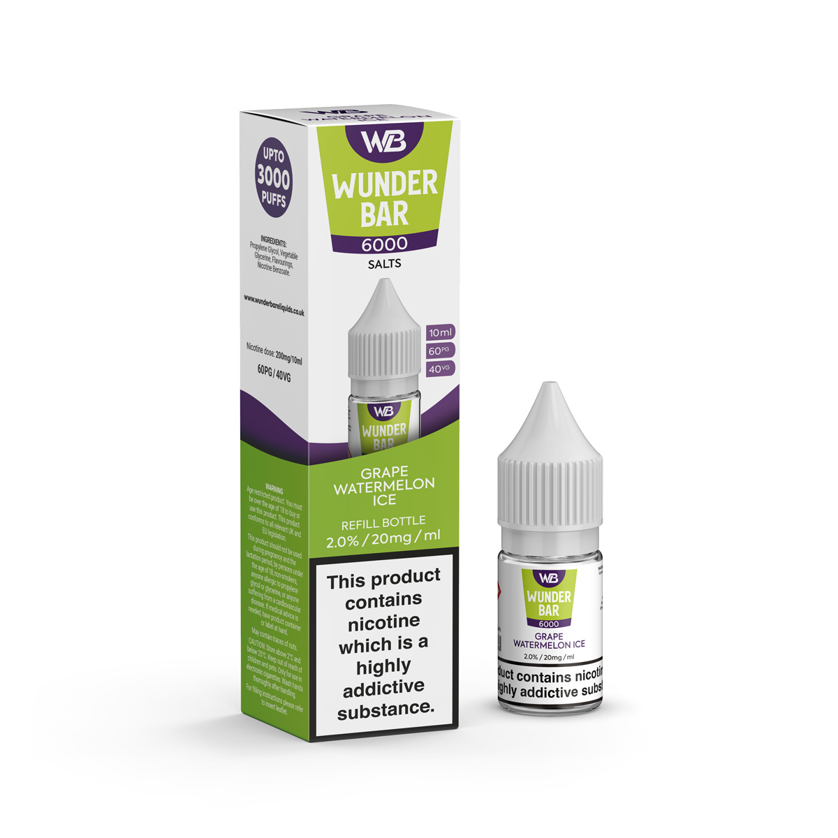 Wunderbar 6000 Grape Watermelon Ice