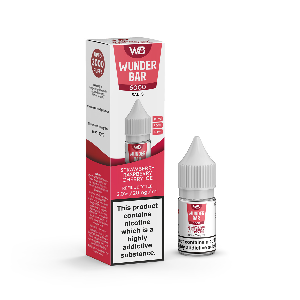 Wunderbar 6000 Strawberry Raspberry Cherry
