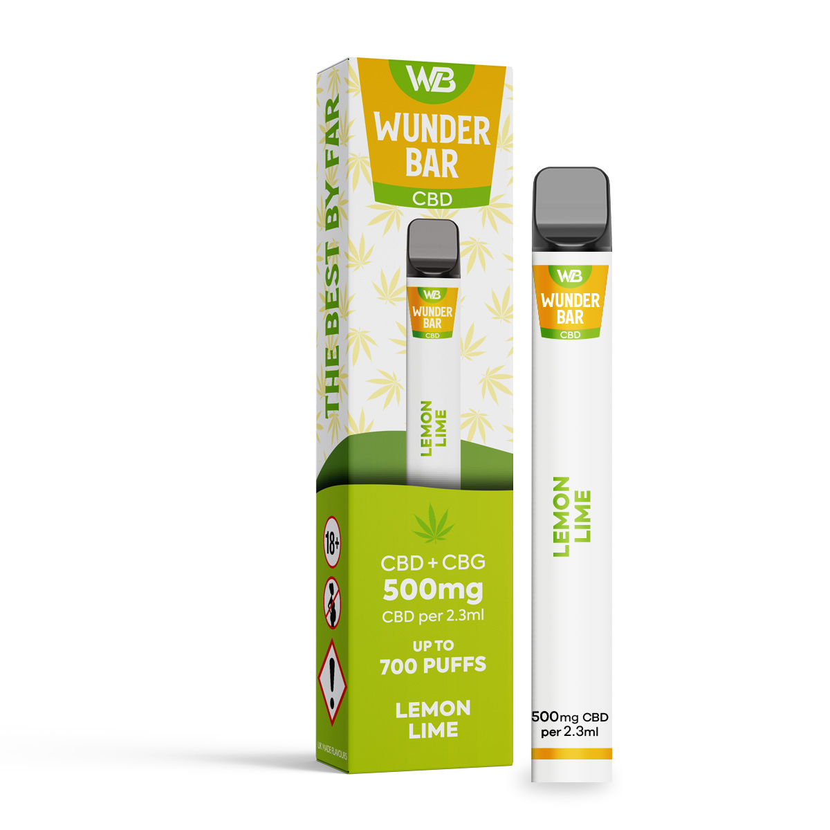 Wunderbar CBD 500mg Lemon Lime