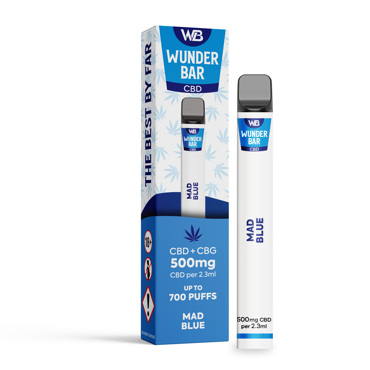 Wunderbar CBD 500mg Mad Blue
