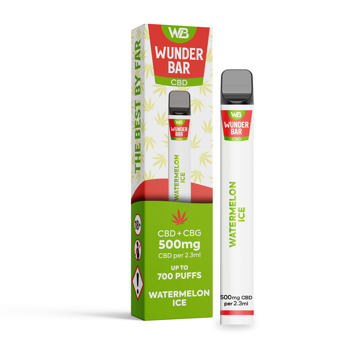 Wunderbar CBD 500mg Watermelon Ice